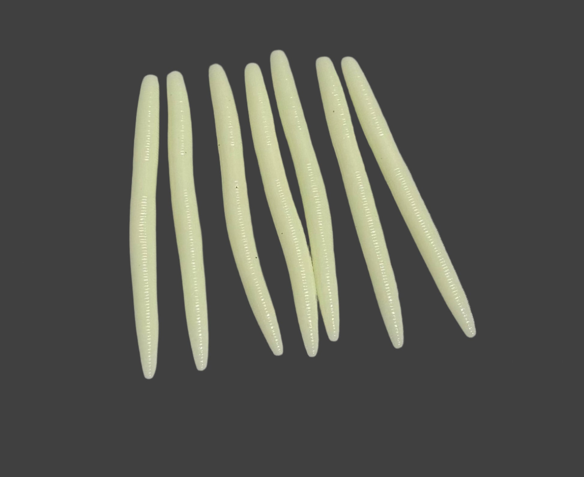 Glow in the dark 6” stick bait - pack of 8